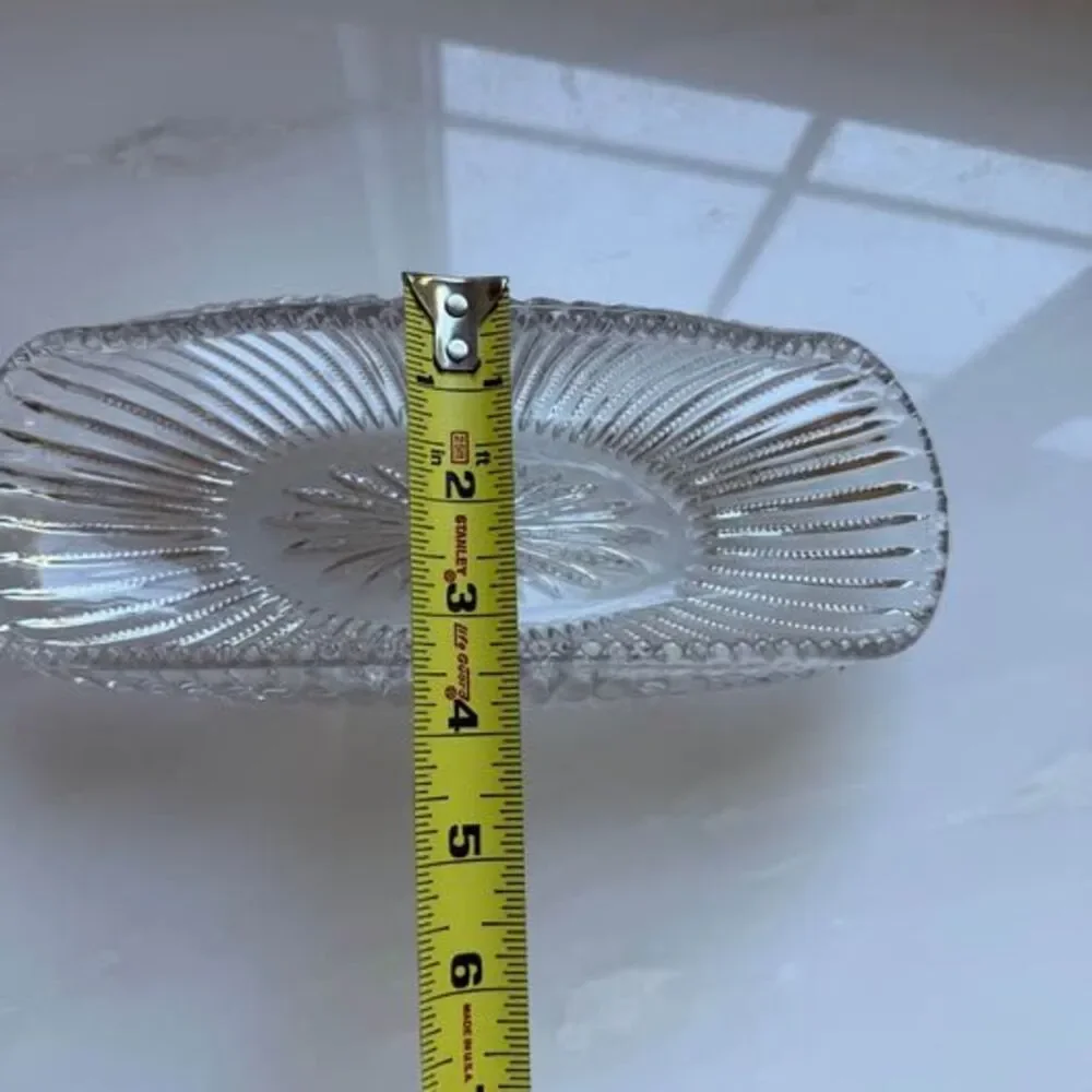 Antique 1901 Fostoria Edgewood glass celery tray